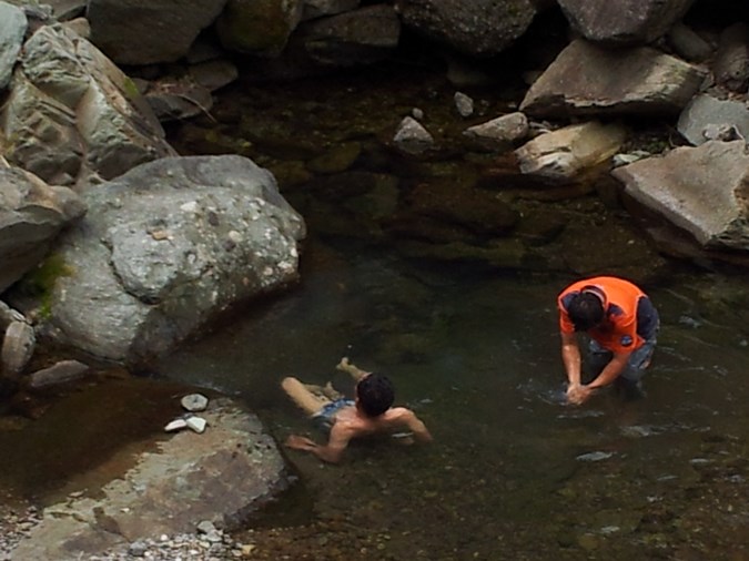 2.청량 계속에 들어가서 씻고 해도되는겁니까?